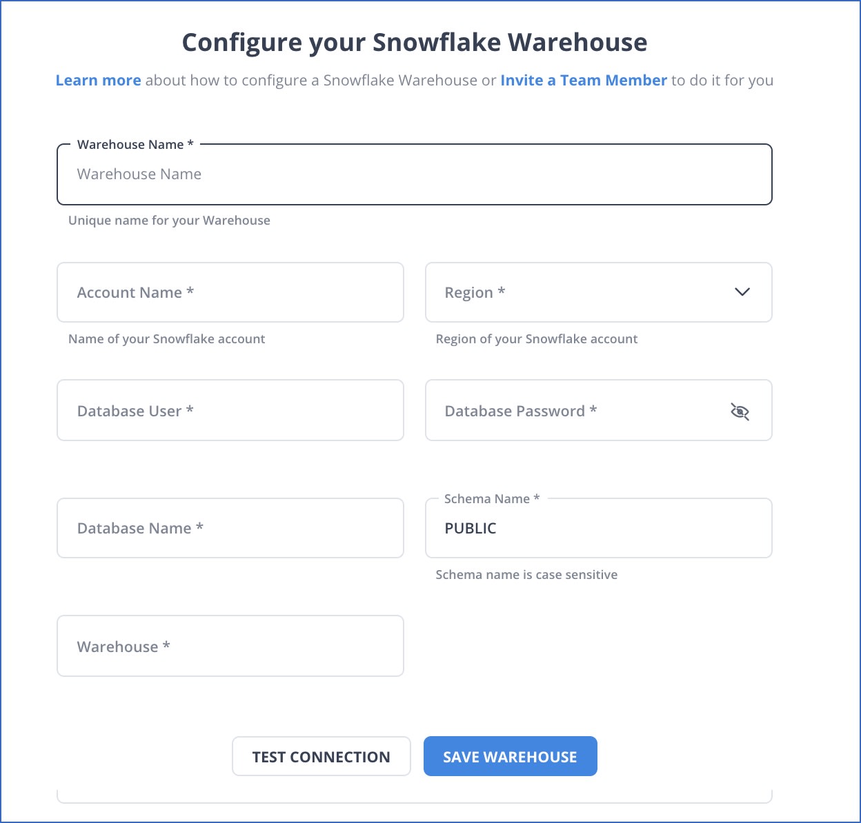 snowflake to google sheets: snowflake warehouse